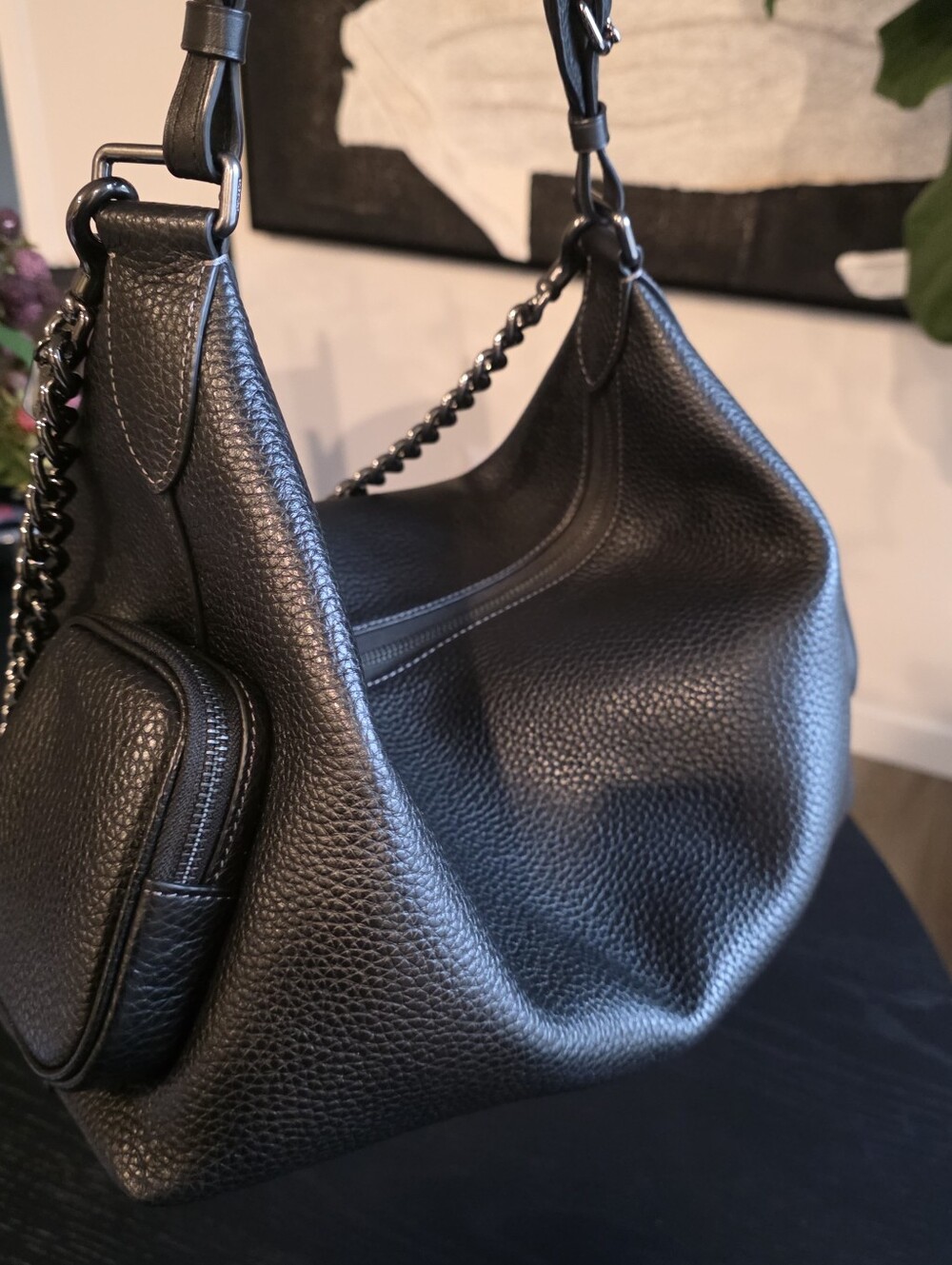 Coach Large Finn, crossbody Strap, and Chain - Picture 3 of 9